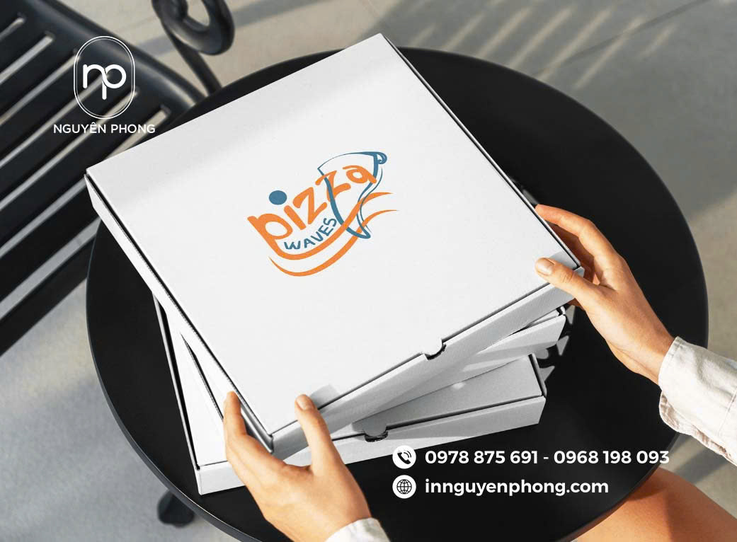 in hộp đựng pizza giá rẻ lấy ngay